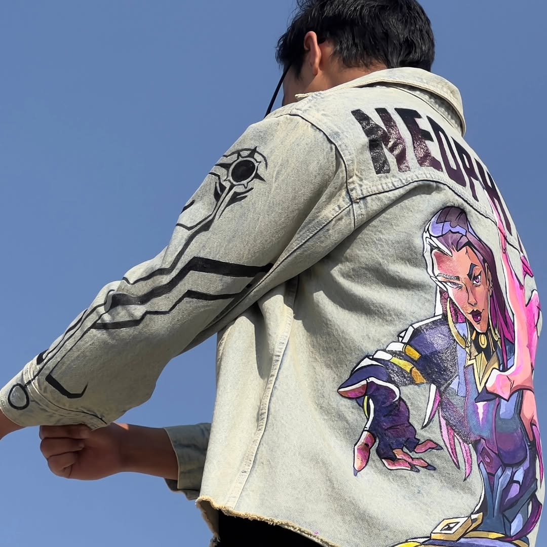 Valorant Painted Jacket Image 2