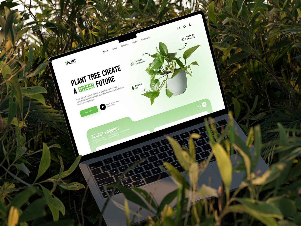 Plant Landing Page