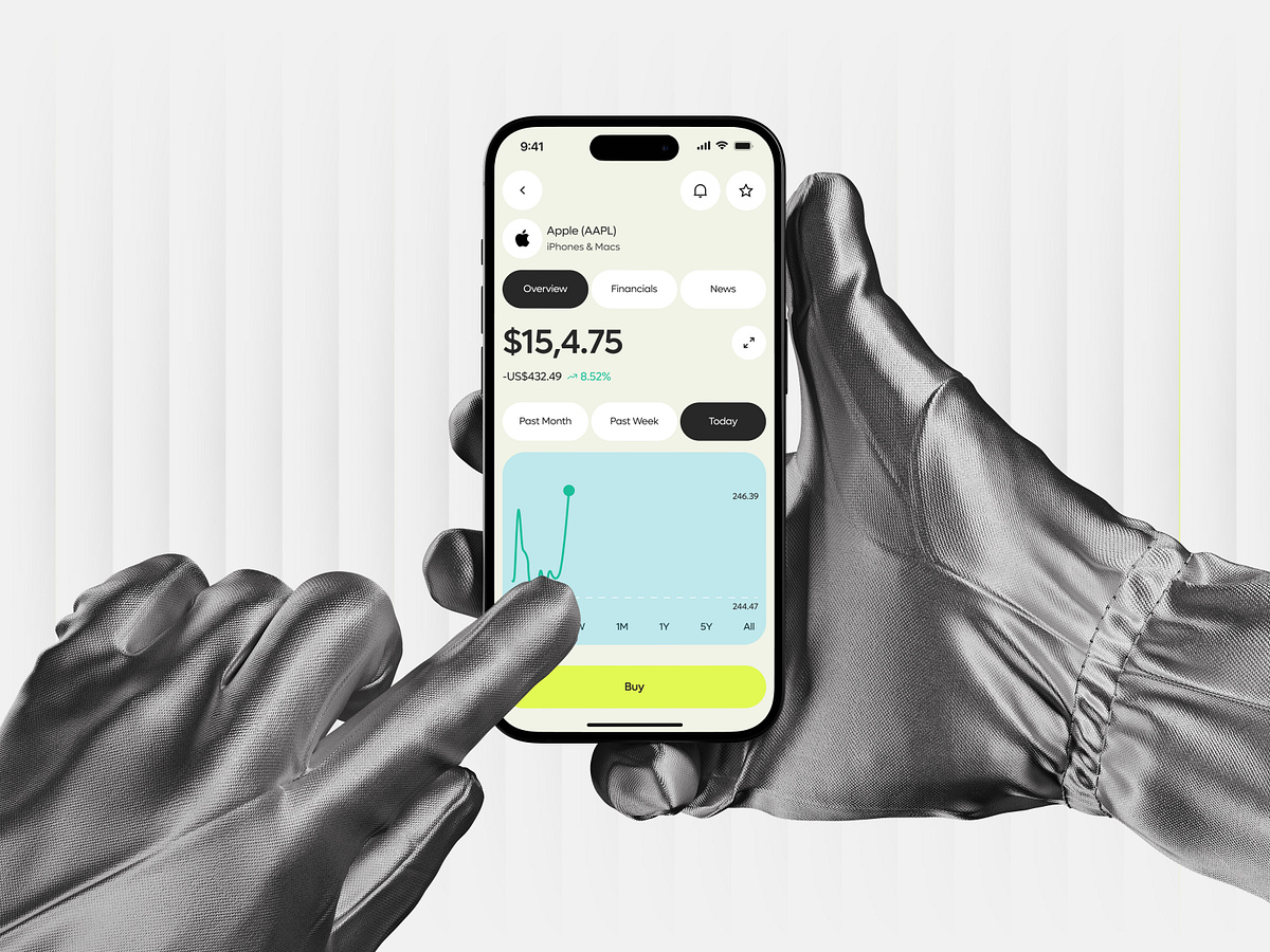 Modern Crypto App Design Image 0