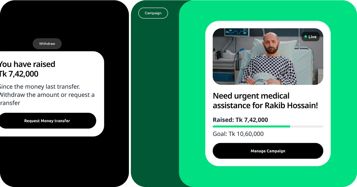 Sadakah - medical crowdfunding UX/UI design case study Image 10