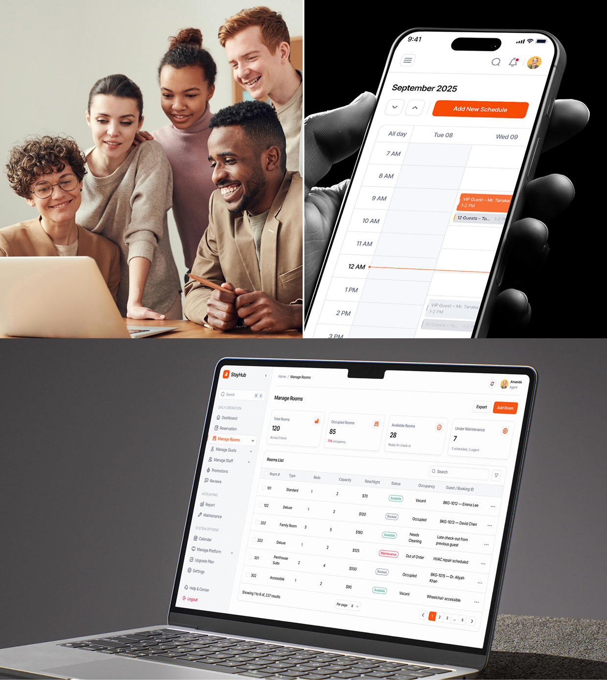 StayHub Hospitality Software UI/UX Case Study Image 12
