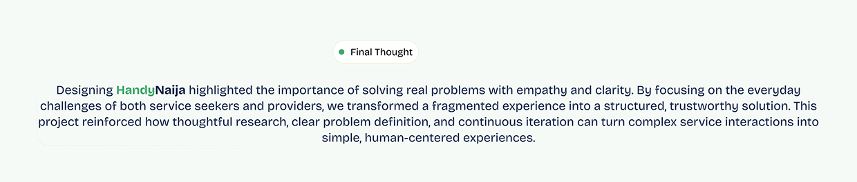 HandyNaija - Design a Trusted Home Service Marketplace Image 15