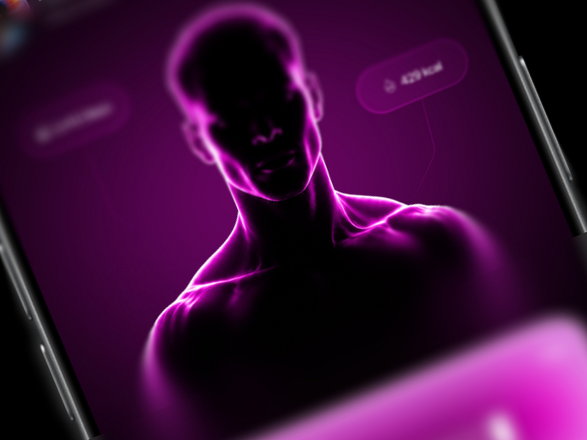 Smart Health Tracking App UI Image 0