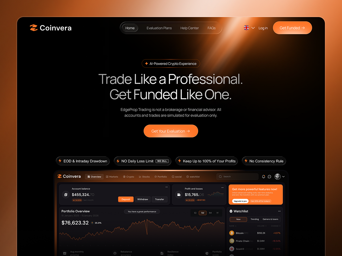 Crypto Landing Page 