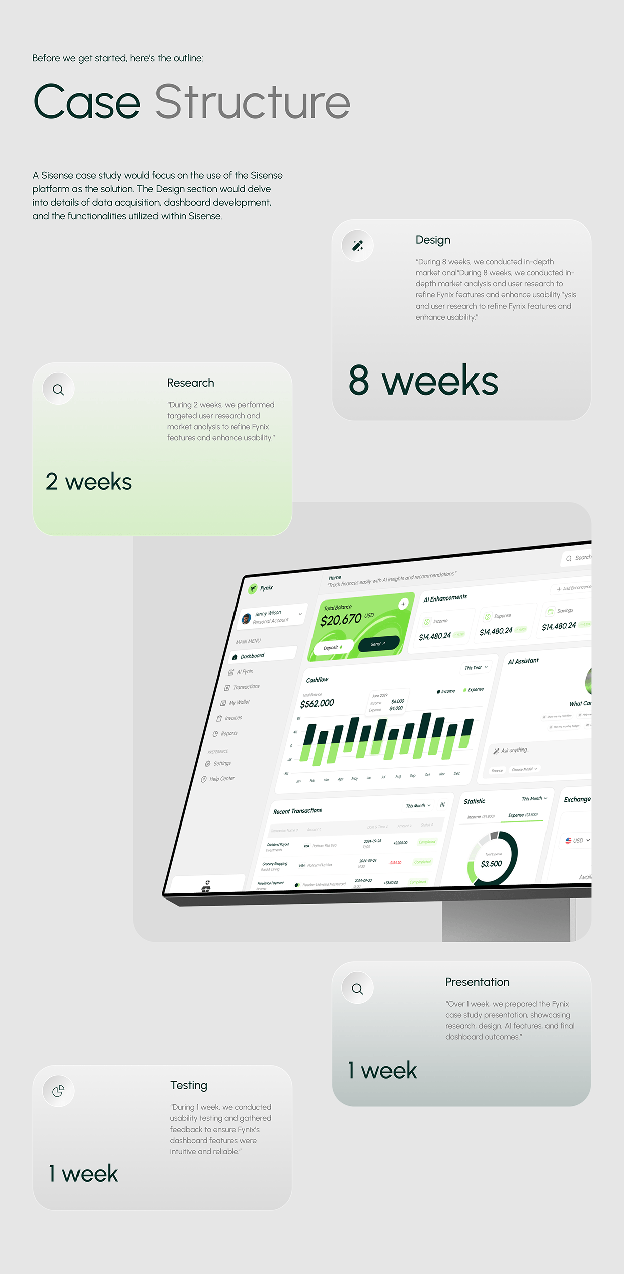 AI Finance Management SaaS & UX UI Dashboard Design Image 1