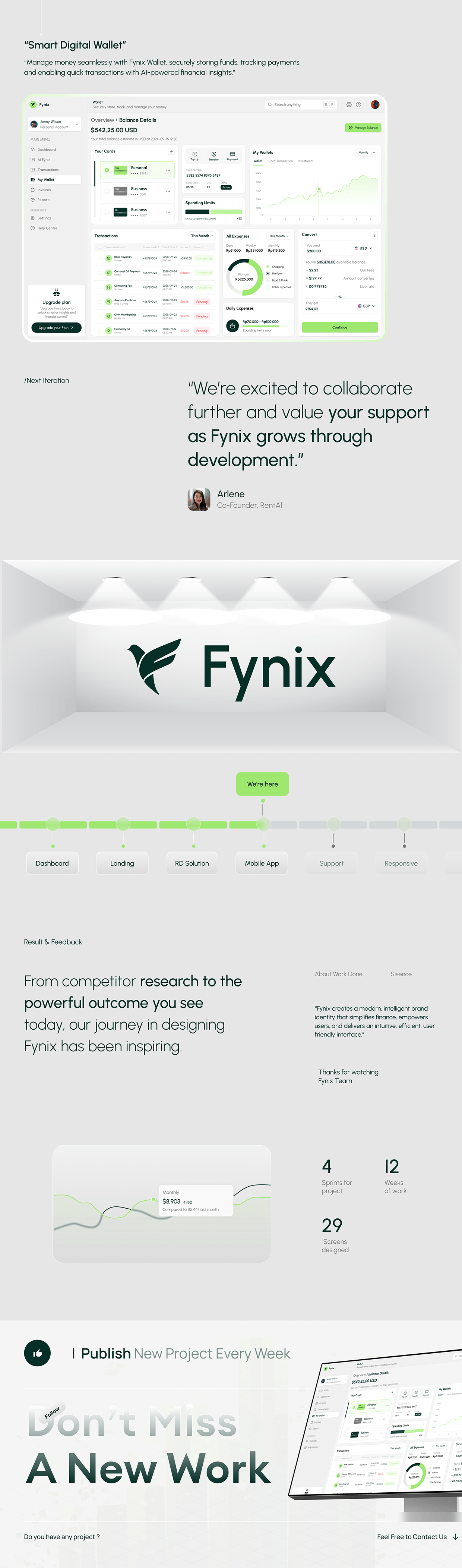 AI Finance Management SaaS & UX UI Dashboard Design Image 6