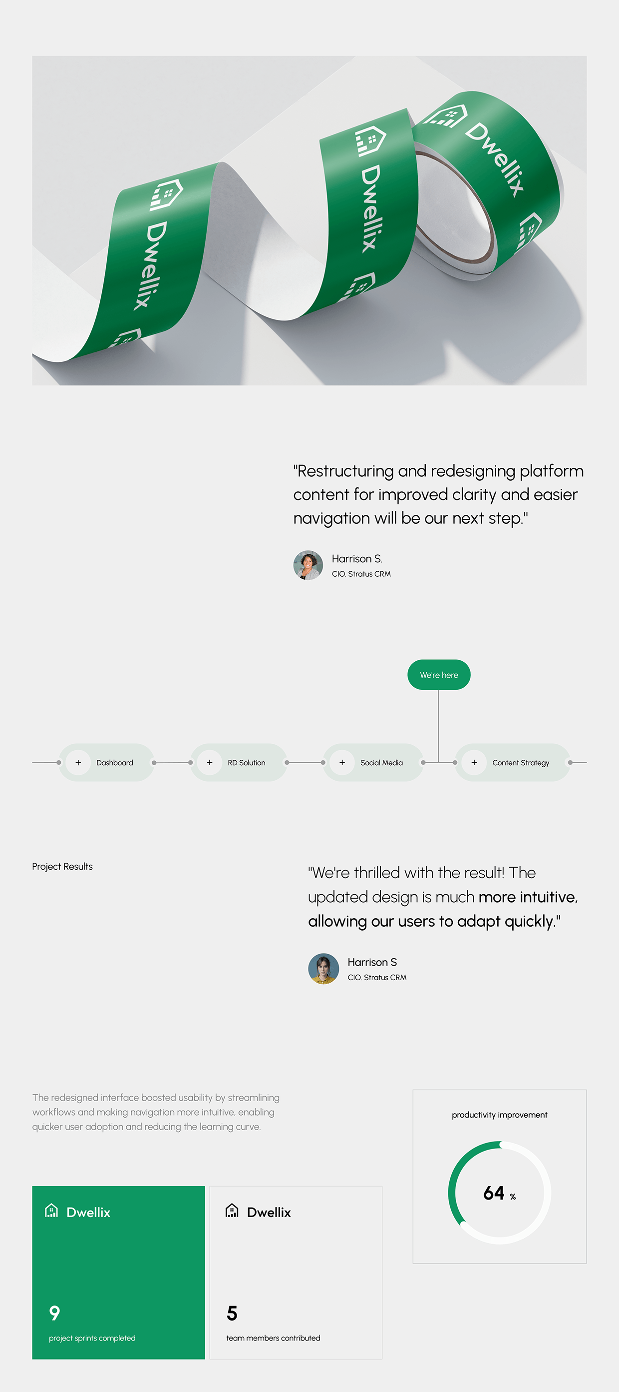 Luxury Real Estate CRM Management UI/UX Design Image 5