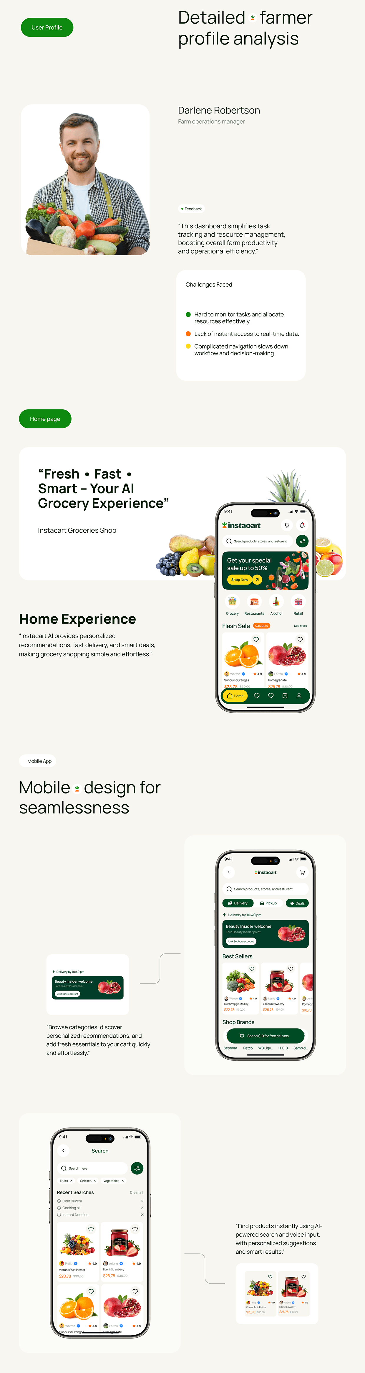 Instacart - AI E-Commerce Shopping & Delivery App UI/UX Image 5