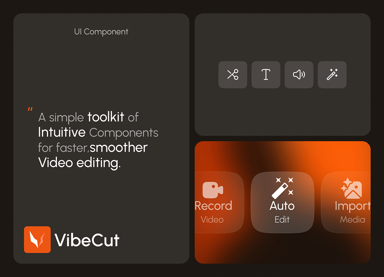 AI Video Editor APP UI UX | Mobile App | Website Design Image 4