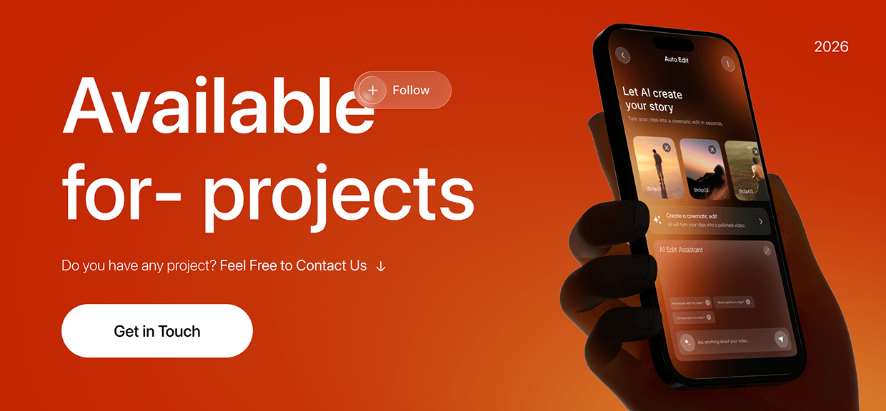 AI Video Editor APP UI UX | Mobile App | Website Design Image 23