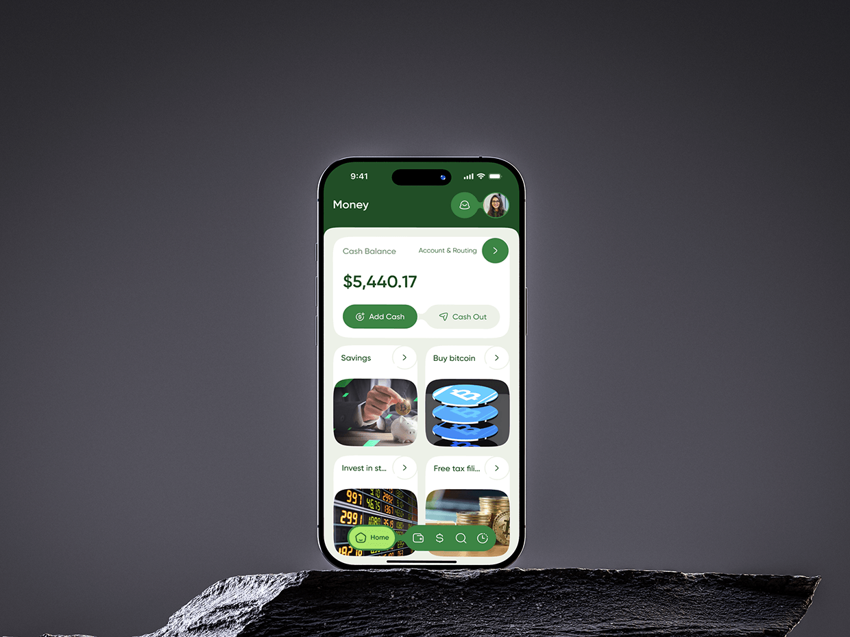 Cash Finance UI UX | Mobile App | Zero Studio Image 3