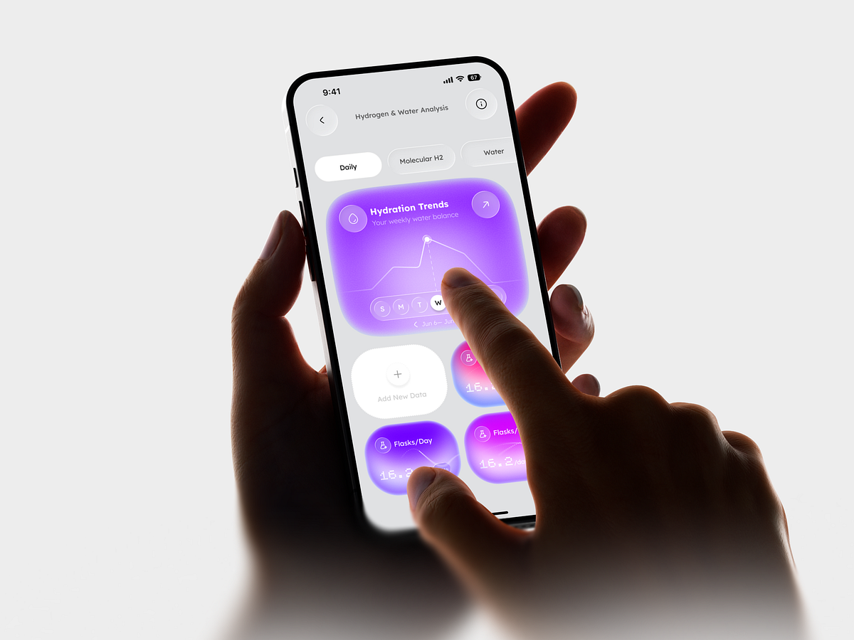HydroSync – Smart Water Bottle Mobile App Image 5
