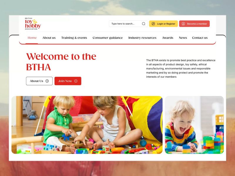 BTHA Website Hero Exploration