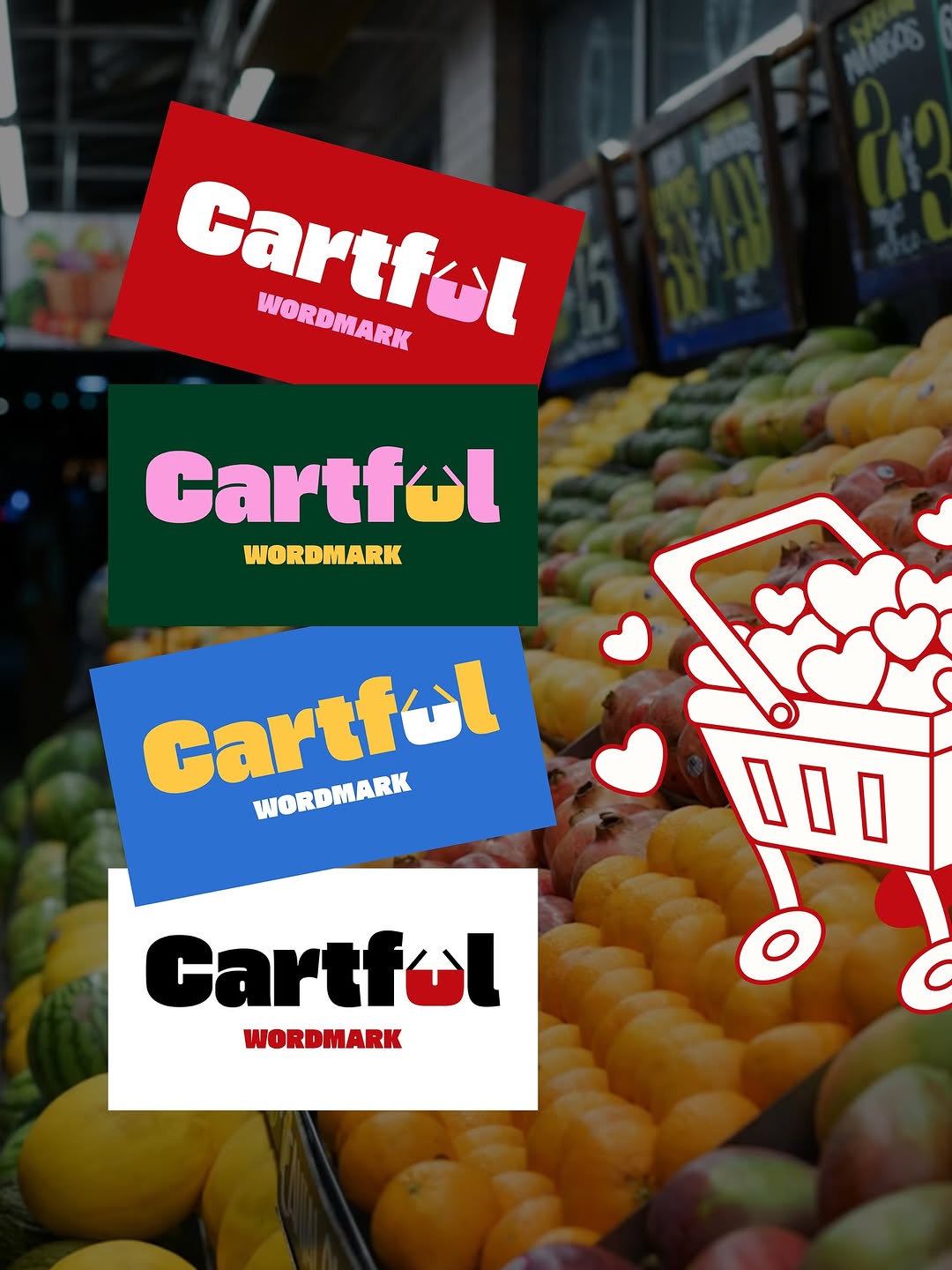 [BRANDING] Cartful; The real dating app we all need 🤭

#twosleepyheads #branding #cartful #grocerystore #twosleepyheadsbranding Image 3