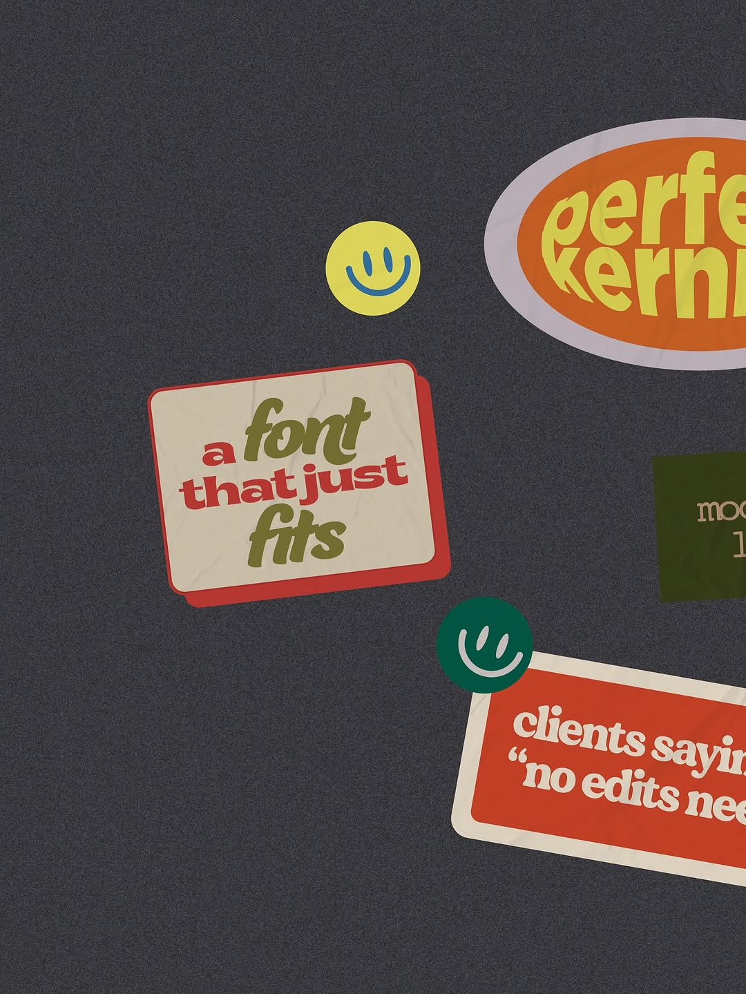 Happiness is when this post goes viral 🙂‍↔️

#tshdesigntherapy #twosleepyheads #twosleepyheadsdesign #typography Image 0