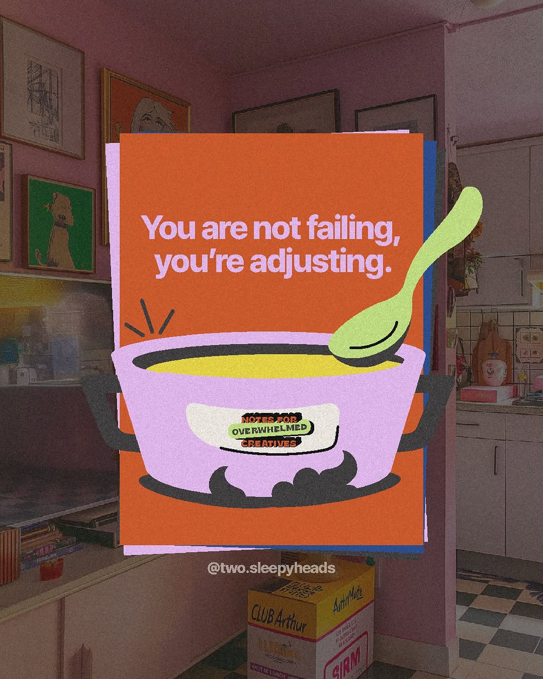 Notes for the overwhelmed creatives; stir gently, do not boil Image 2