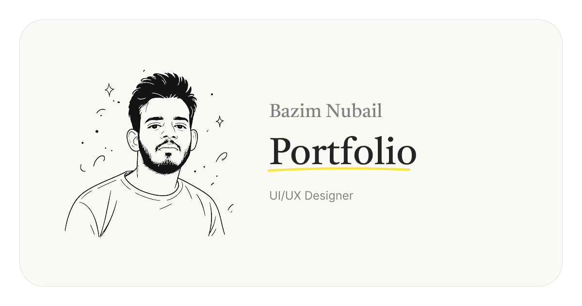 Bazim Nubail Portfolio