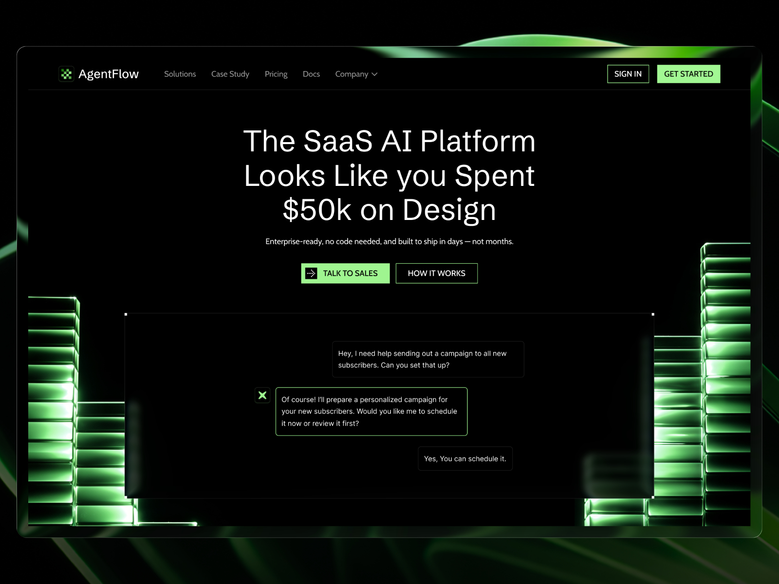 AgentFlow: Responsive SaaS Website Template by Amani — Framer Marketplace