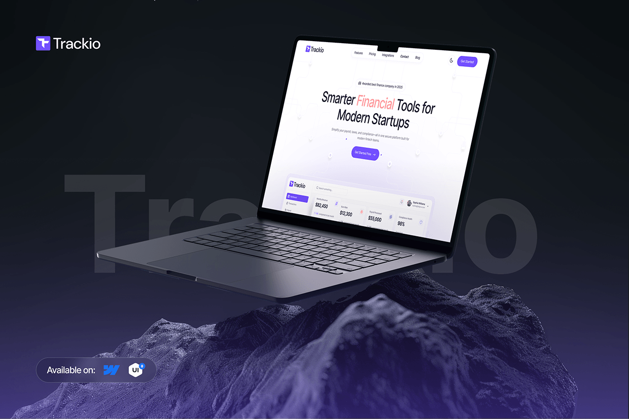 Trackio - Fintech SaaS Platform