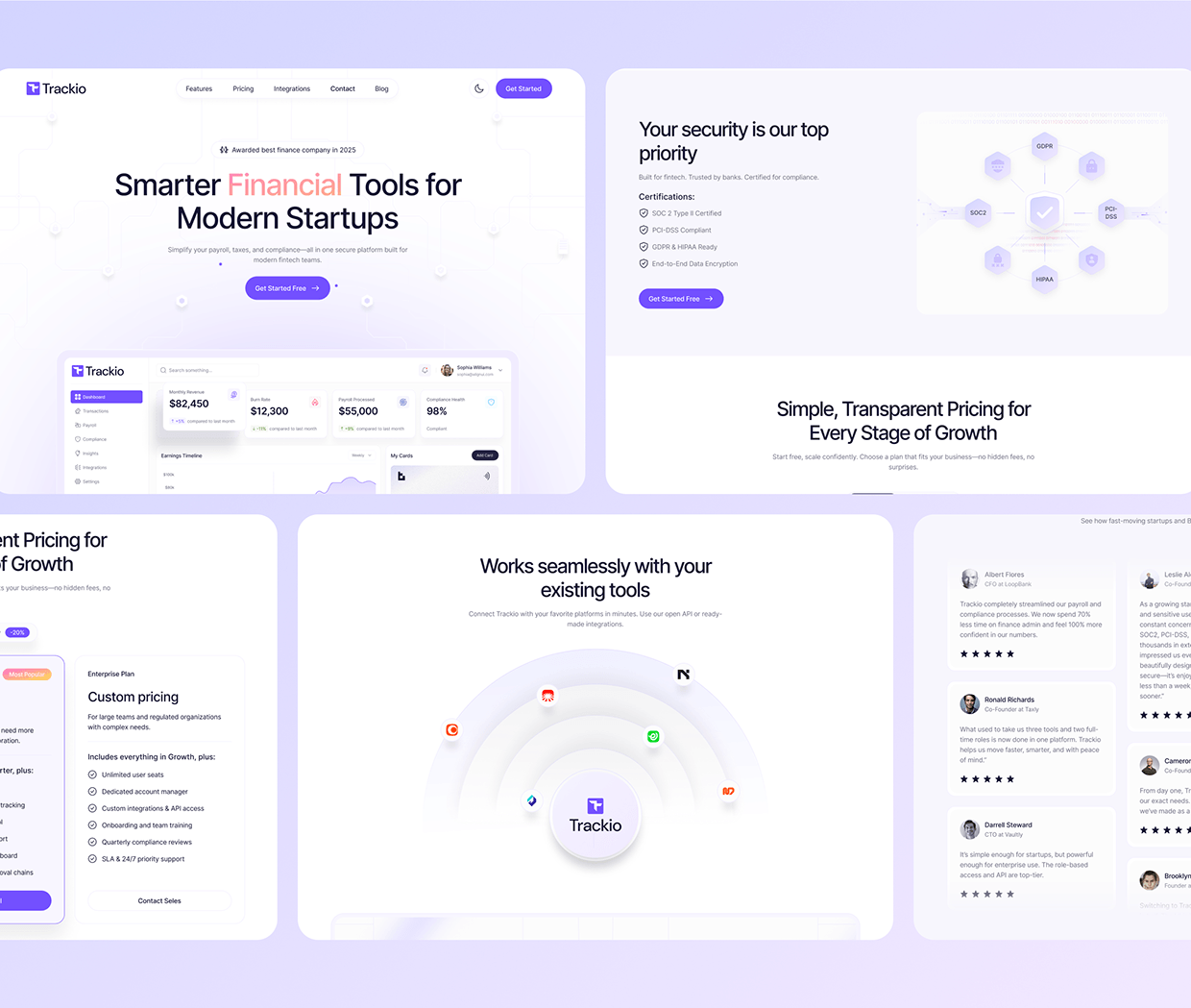 Trackio - Fintech SaaS Platform Image 9