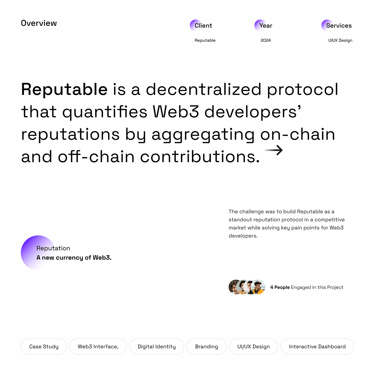 Reputable — Decentralized Web3 Reputation Protocol Image 0