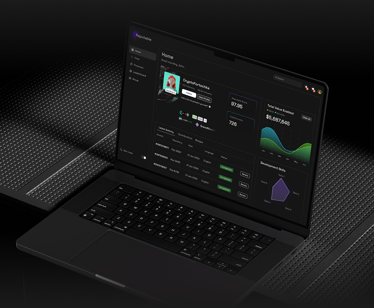 Reputable — Decentralized Web3 Reputation Protocol Image 7