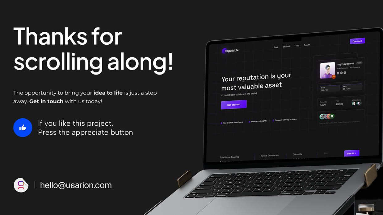 Reputable — Decentralized Web3 Reputation Protocol Image 20