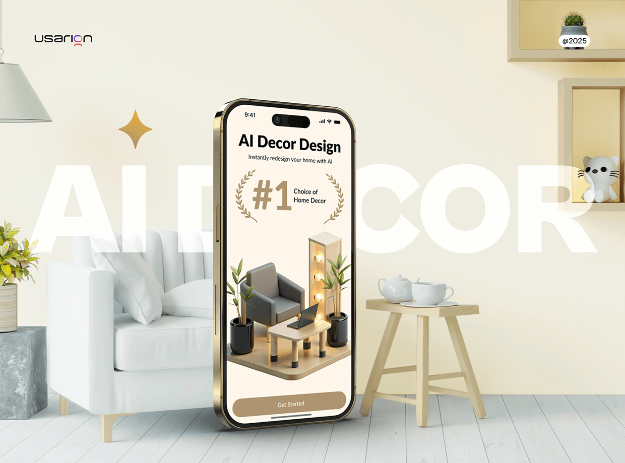 AI Decor – Interior & Exterior Design Mobile App