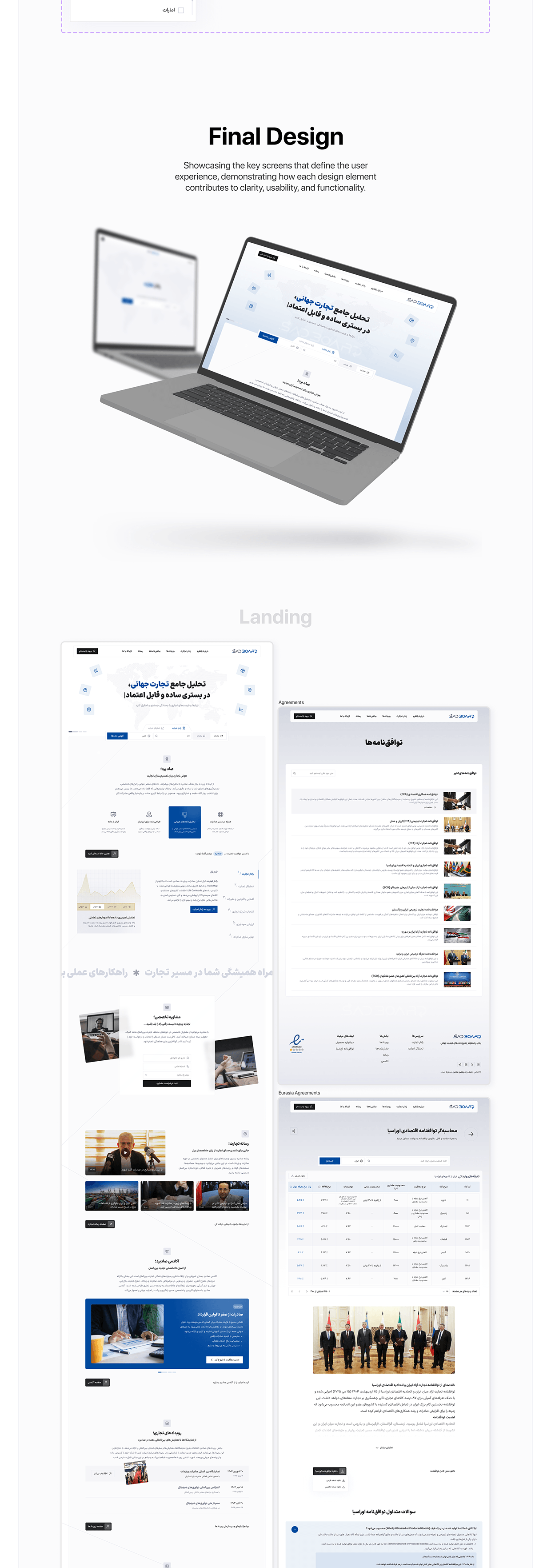 UX/UI Case Study (Sadboard— Global Trade Data Platform) Image 6