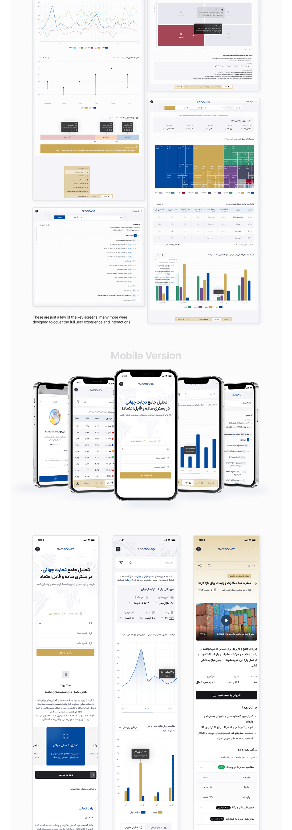 UX/UI Case Study (Sadboard— Global Trade Data Platform) Image 9