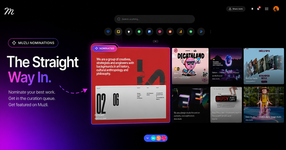 How to get featured on Muzli. If you work in the creative field…
