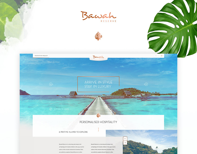 Website // Hotel Resort