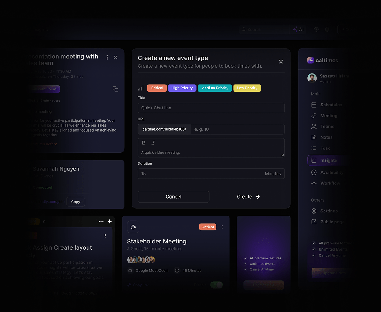 Caltimes | AI Meeting | UI UX | Web App | Sleeko Studio Image 7