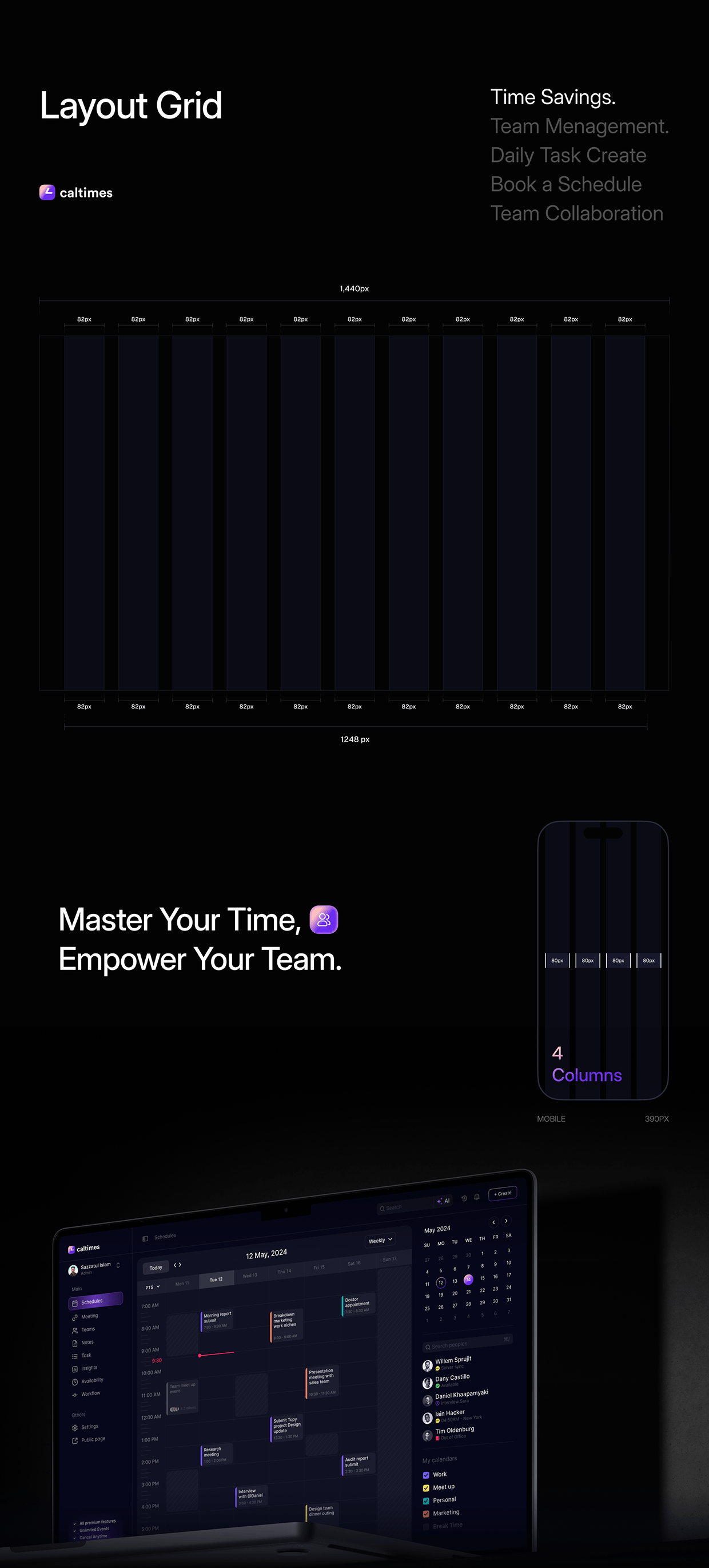 Caltimes | AI Meeting | UI UX | Web App | Sleeko Studio Image 12