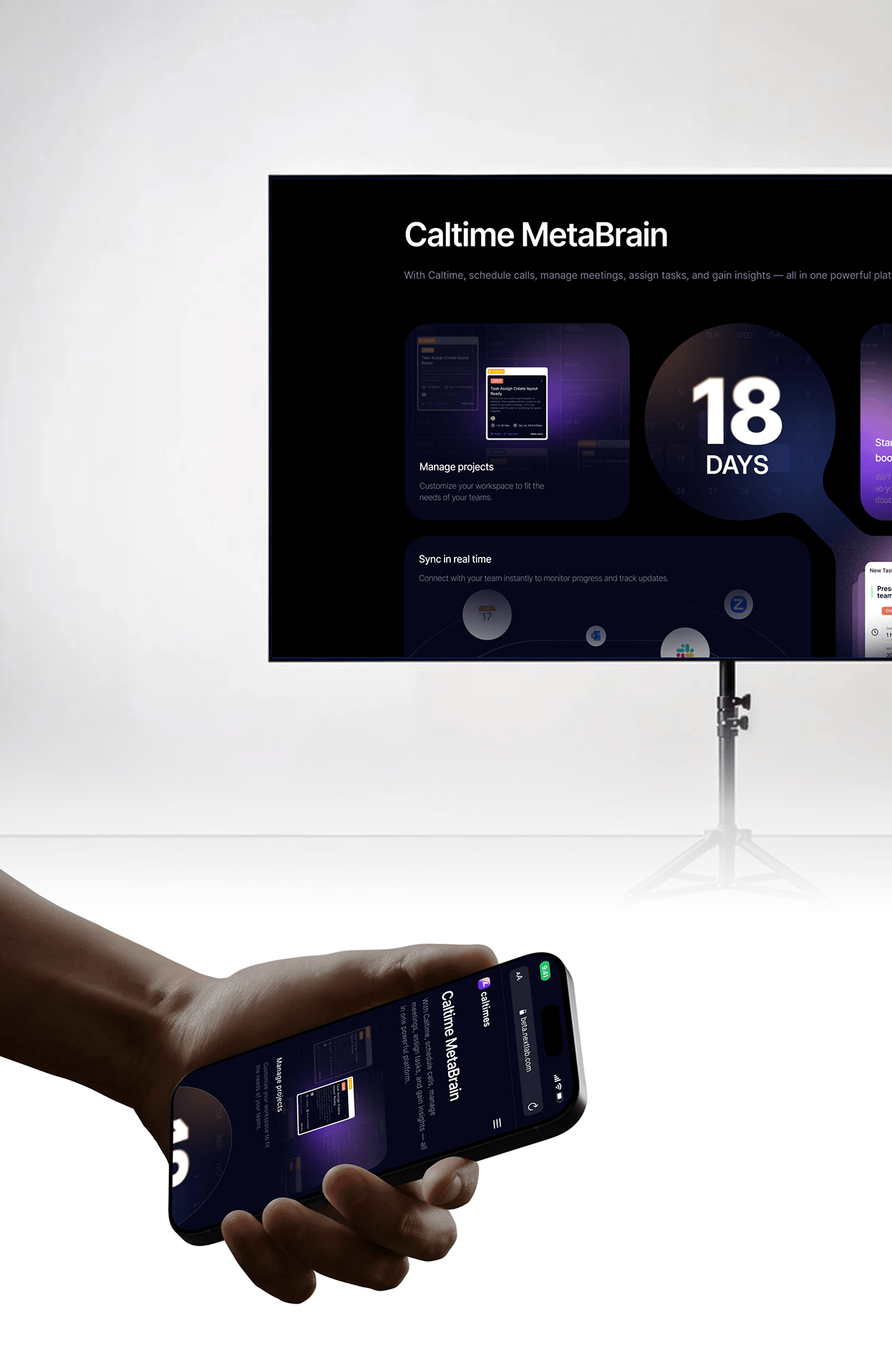 Caltimes | AI Meeting | UI UX | Web App | Sleeko Studio Image 22