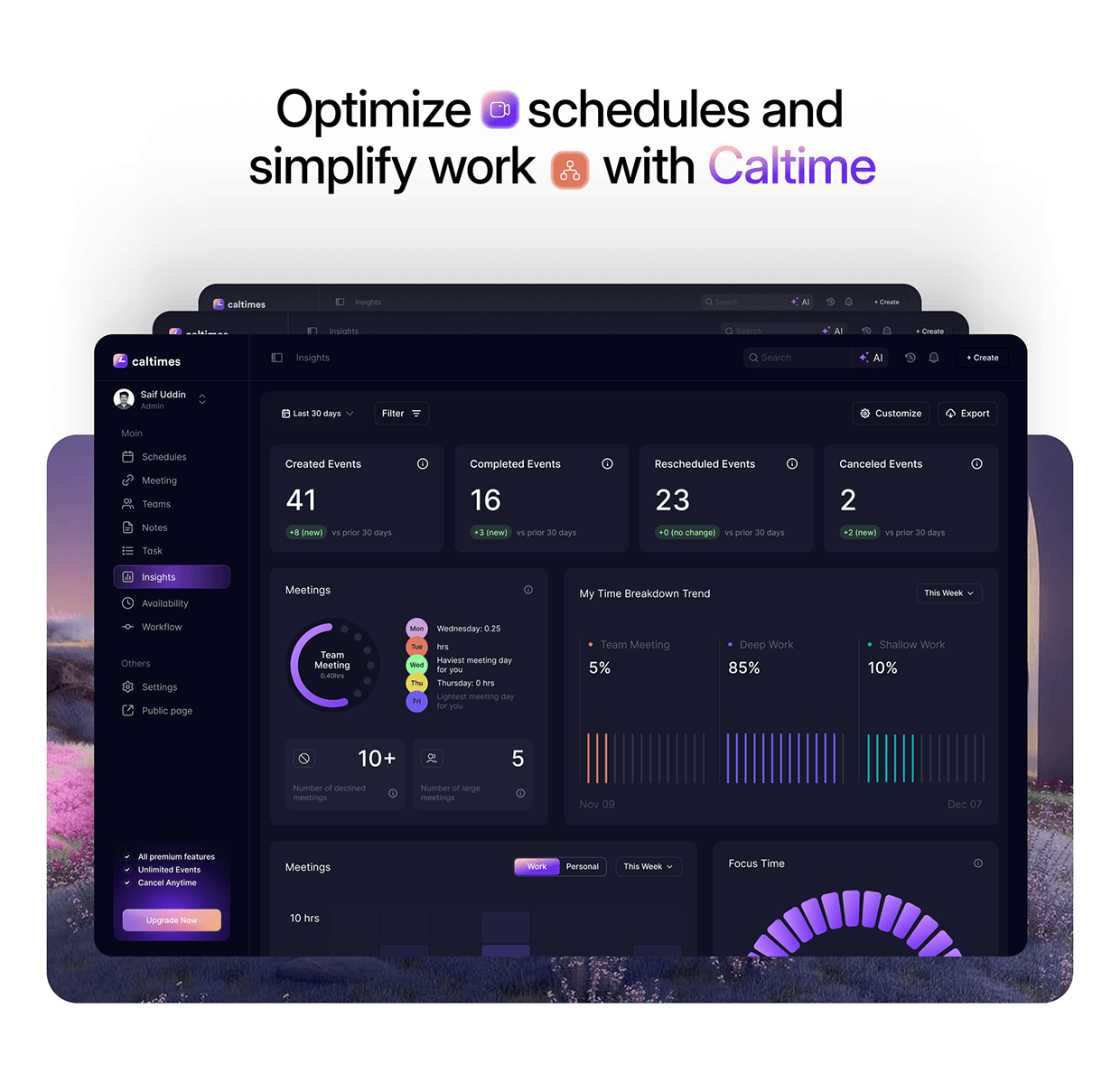 Caltimes | AI Meeting | UI UX | Web App | Sleeko Studio Image 23