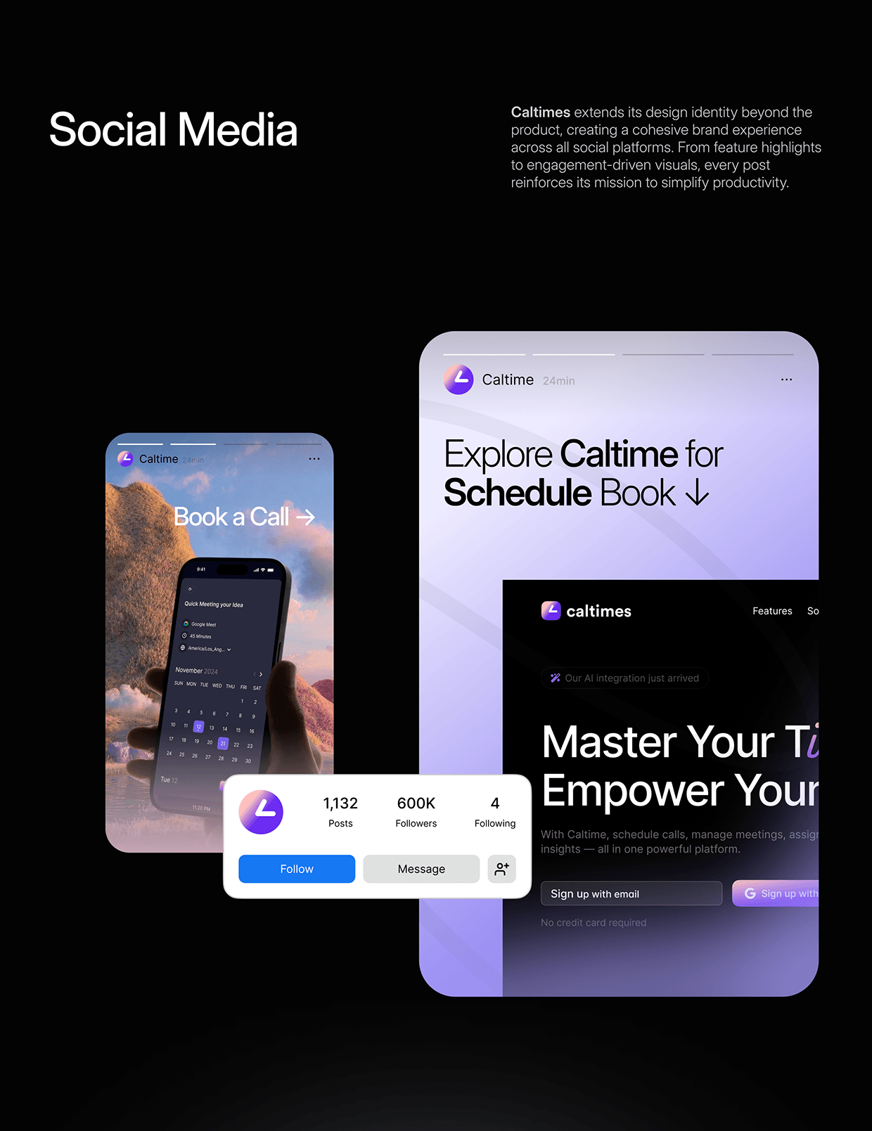 Caltimes | AI Meeting | UI UX | Web App | Sleeko Studio Image 24