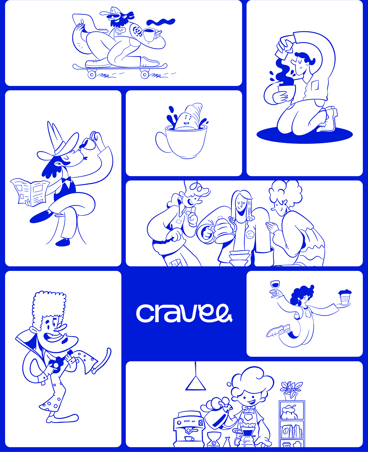 CRAVEA | Coffee Brand Identity & Packaging | Case Study Image 24