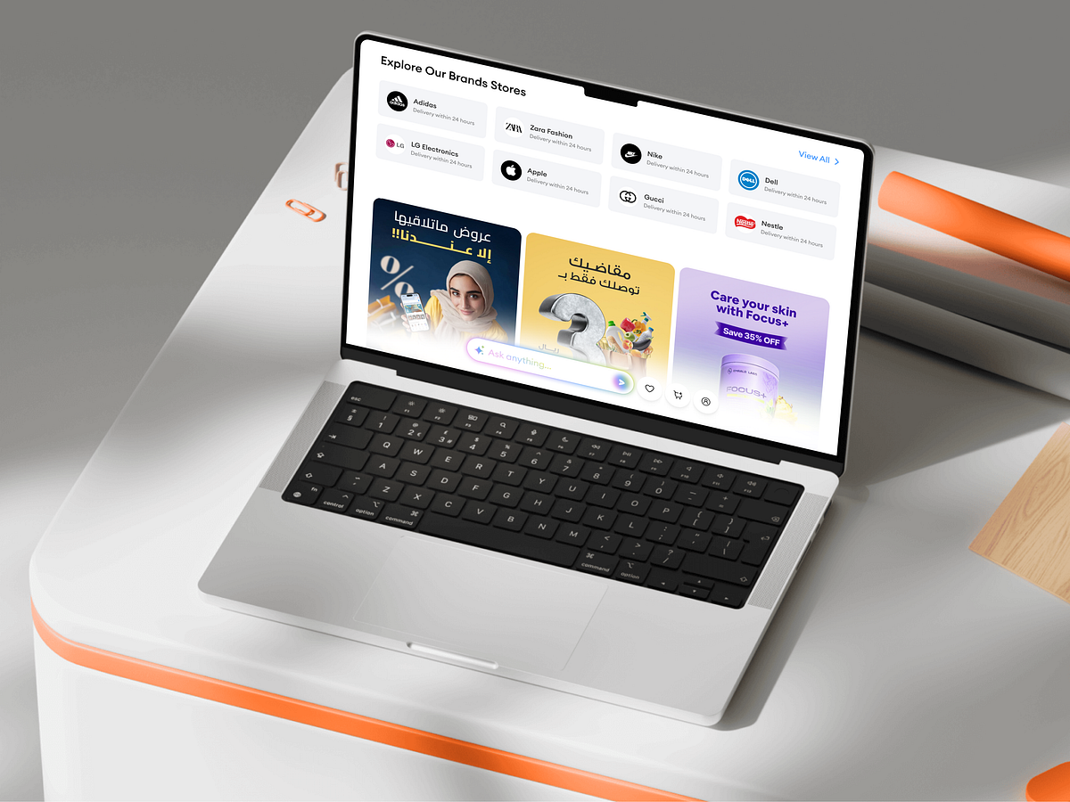 Cartsy | Web Homepage Design | Sleeko