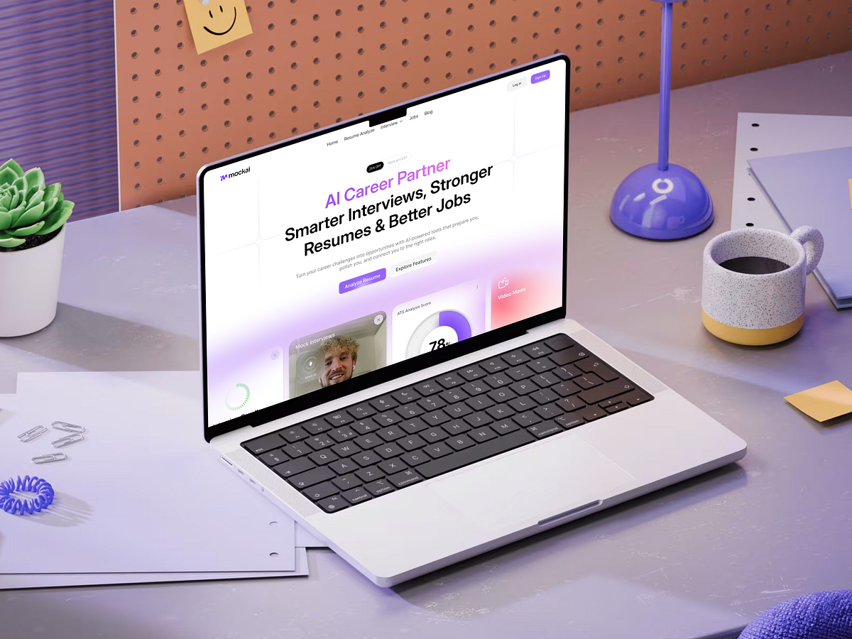 Mock AI — SaaS Landing Page Experience Image 1