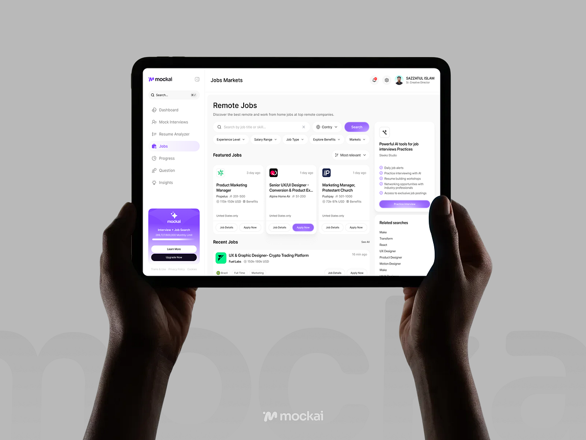 Mock AI — Job Market Flow Image 2