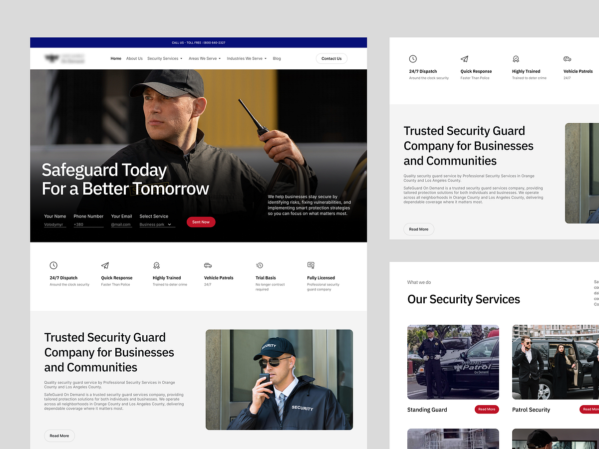 Safeguard | Landing Page Redesign | Sleeko Image 1
