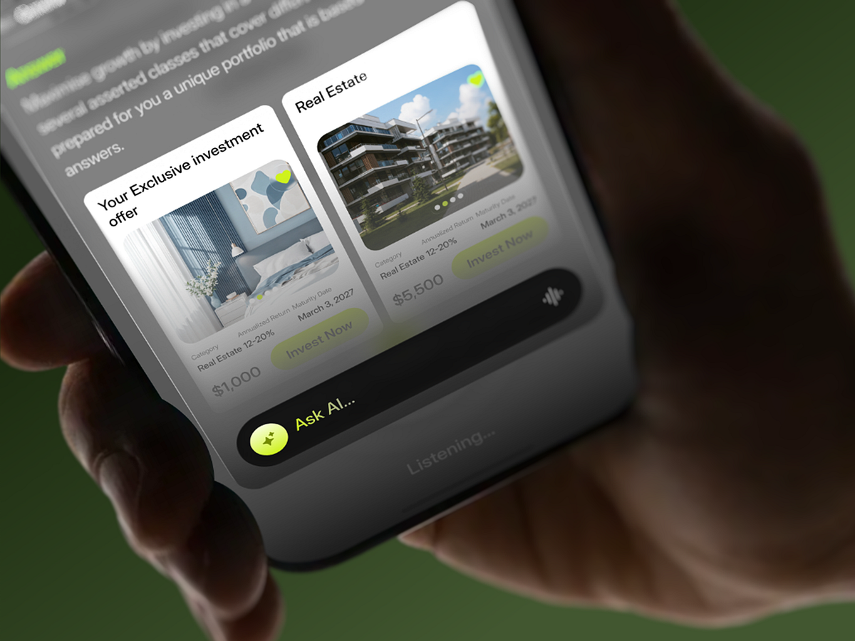 Finora | AI-Powered Investment Flow | Sleeko Image 1