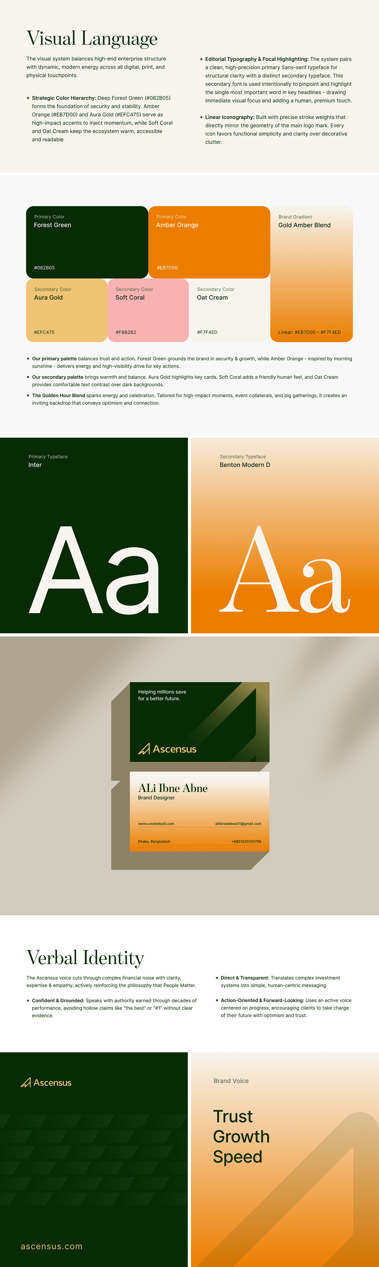 Ascensus — B2B Fintech & SaaS Brand Identity Image 1