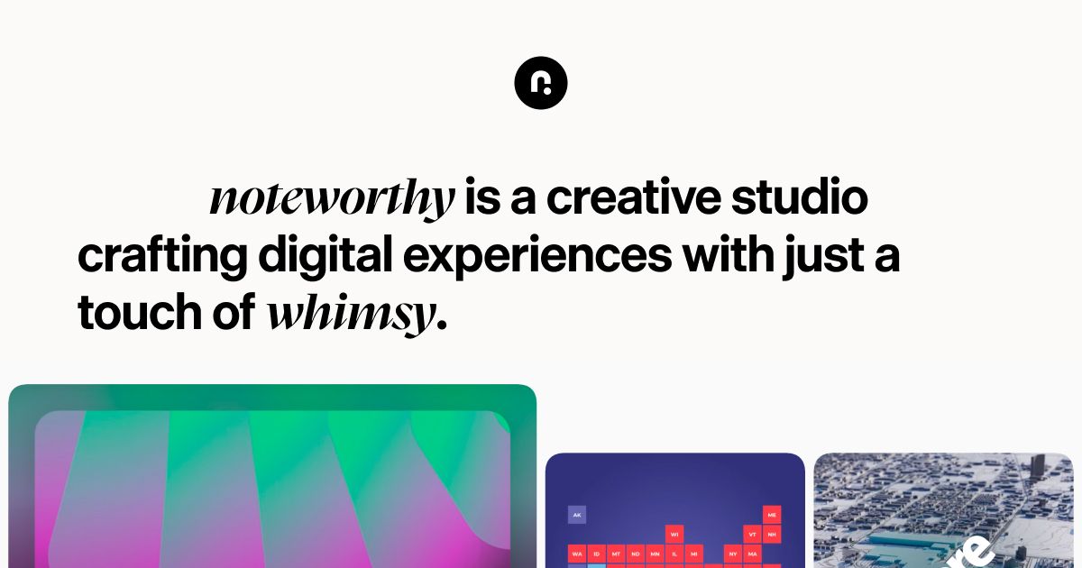noteworthy studio