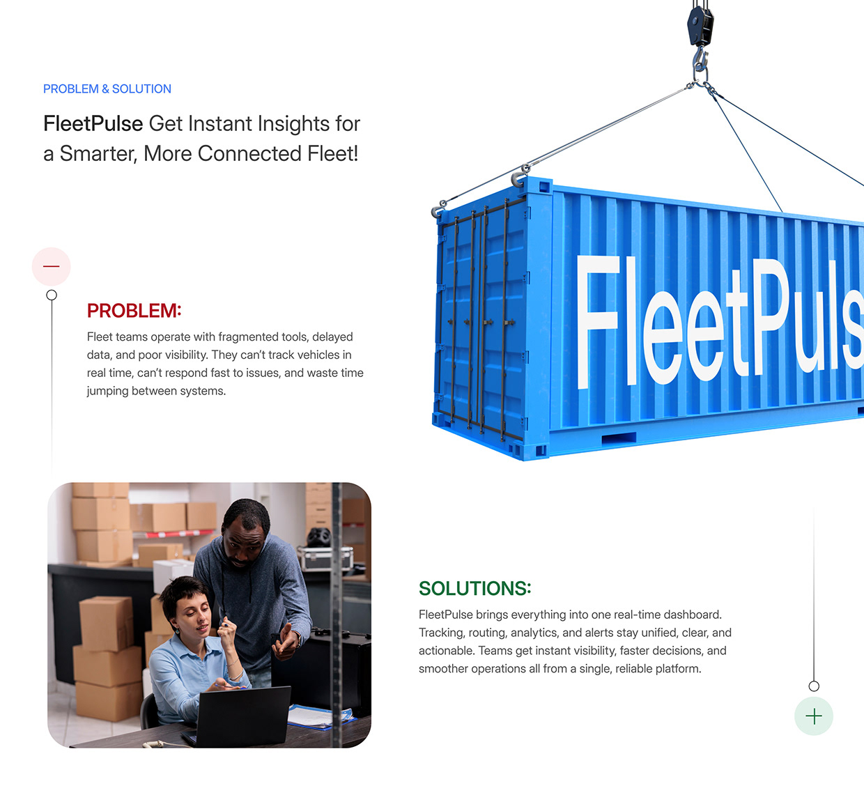 Smart Logistics & Fleet Management UI/UX Image 1