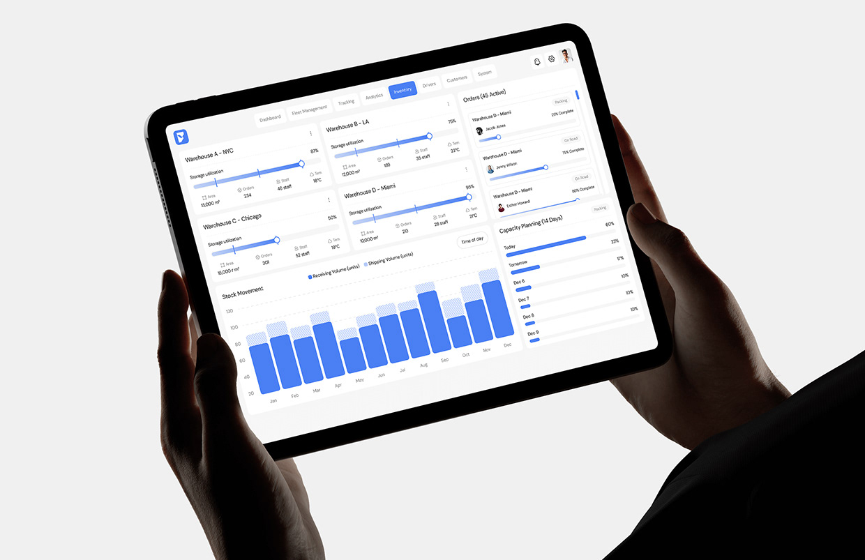 Smart Logistics & Fleet Management UI/UX Image 16