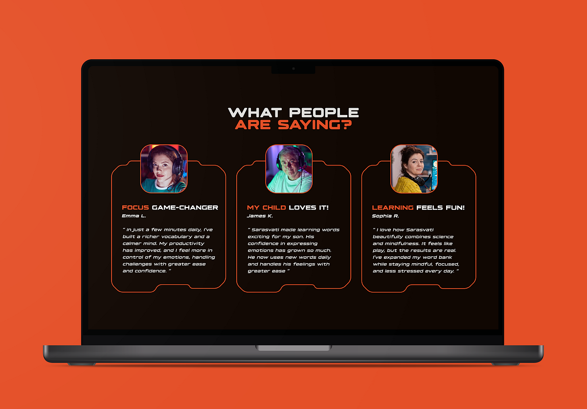 Gamified Language Learning Website Design Image 1