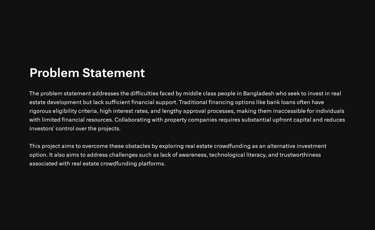 Sompotti (Real Estate Crowdfunding) - UX Case Study Image 2