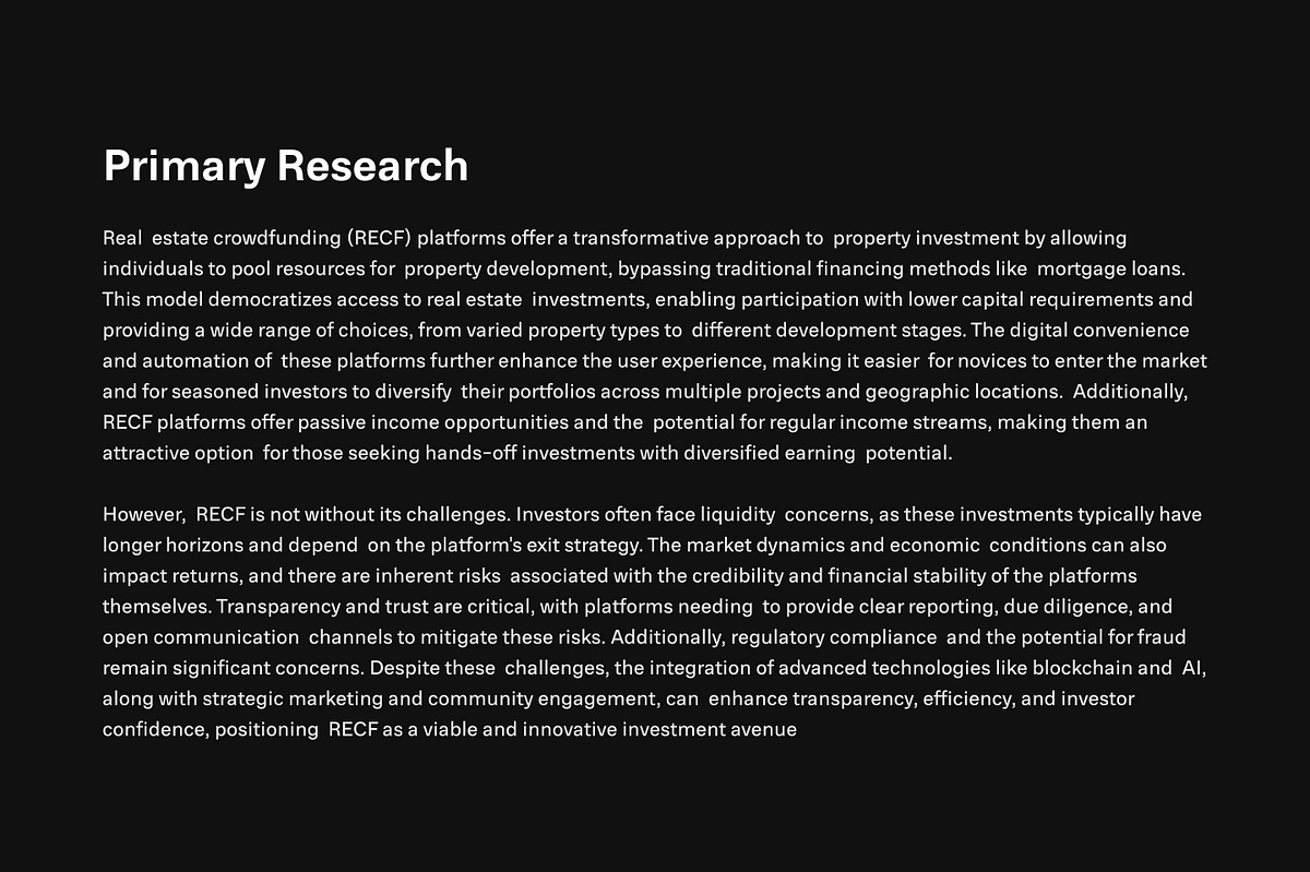 Sompotti (Real Estate Crowdfunding) - UX Case Study Image 5